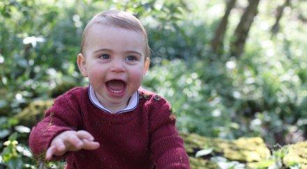малкият принц луи стана годинка вижте снимки първия рожден ден