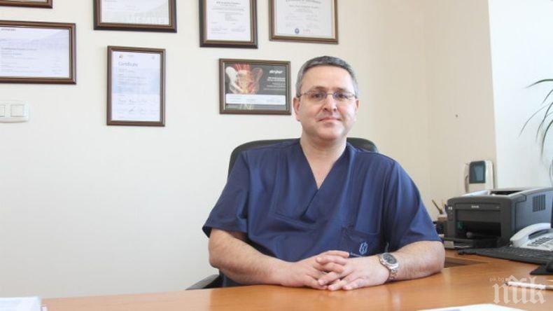 УНИКАЛНО: Медици от ВМА спасиха крака на млад мъж с Бехтерев с онлайн 3D операция
