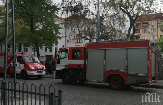 МВР с първи думи за пожара в училището в Пловдив (ВИДЕО)