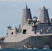 САЩ прехвърлят най-новия си десантен кораб в Япония