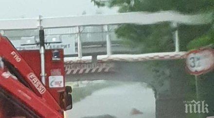 първо пик плевен вода мвр пожарната разчистиха града минути снимки