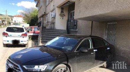 полицията годеч задържа открадната луксозна кола издирвана интерпол снимка