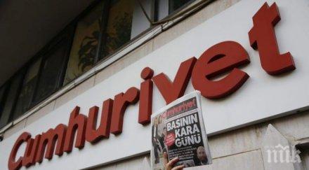 вкарват шестима журналисти джумхуриет затвора