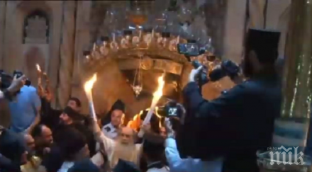 скандал допуснаха свещеници непризнатата украинска църква храма възкресение христово йерусалим