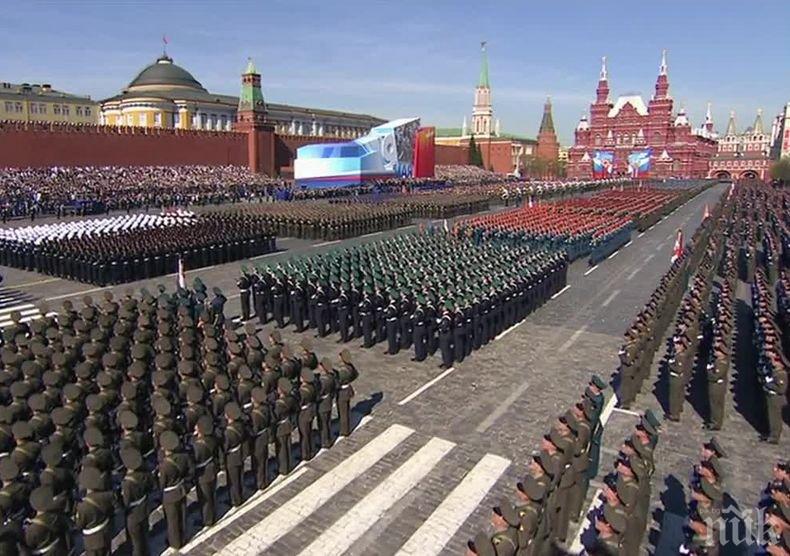 Започна подготовката за военния парад на 9 май в Москва