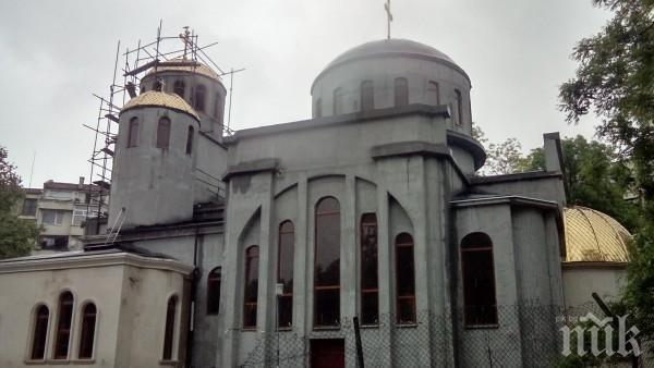 Новият храм на Варна Св. Прокопий Варненски ще е готов догодина
