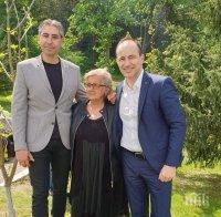 Кандидатът за евродепутат Андрей Ковачев присъства на откриването на фолклорен фестивал в Кнежа