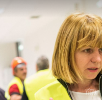 Фандъкова проверява реконструкцията на Западен парк