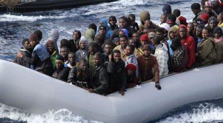 щурм заловиха 161 мигранти надуваеми лодки средиземно море