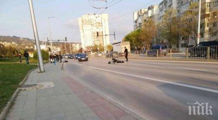 скандално пуснаха свобода пишман моторист потрошил пешеходка варна
