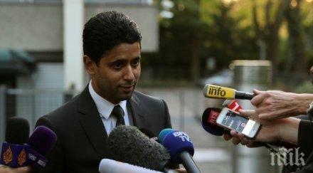 жесток удар шейховете катар оттеглят псж