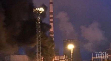 опасно пожар лумна украинска атомна електроцентрала