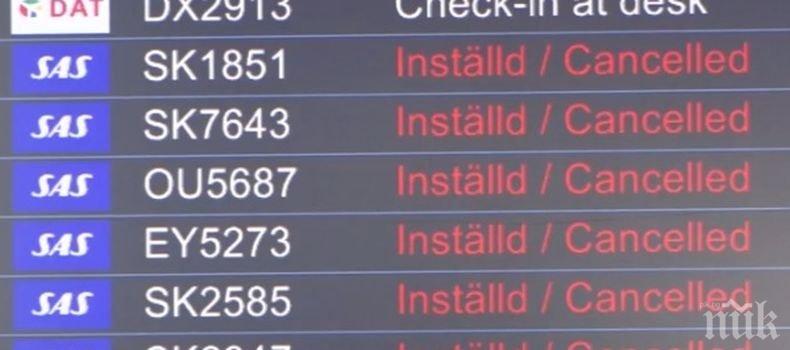 Край на стачката на пилотите от скандинавските авиолинии