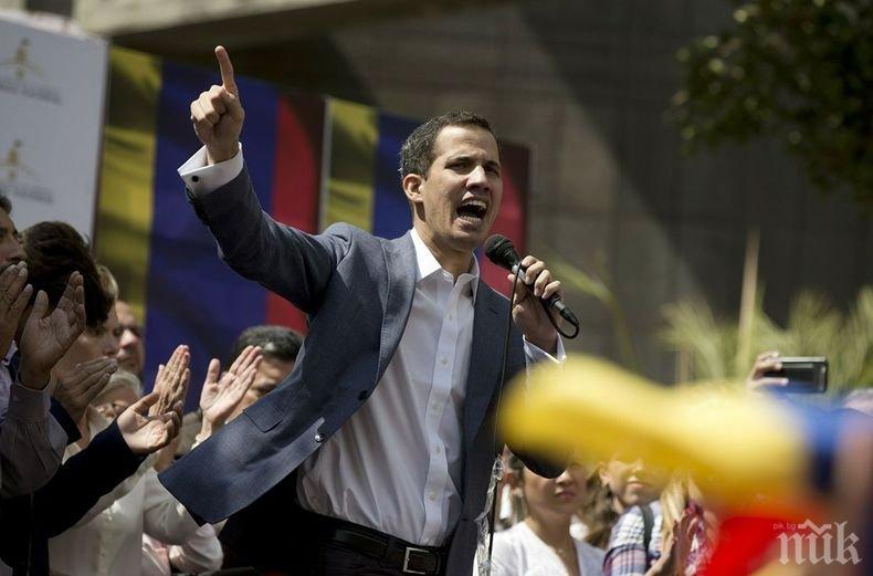 Хуан Гуайдо не изключи чуждестранна военна намеса във Венецуела