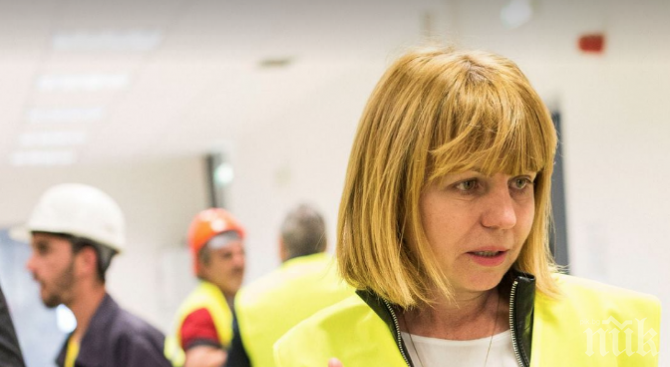 Фандъкова проверява реконструкцията на Западен парк