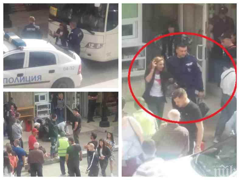 ПЪРВО В ПИК! Чужди туристи заклещиха крадла, опитала се да ги обере в центъра на Велико Търново (СНИМКИ)