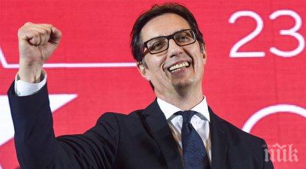 официално пендаровски новият президент македония