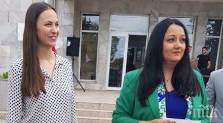 кандидатите евродепутати ева майдел лиляна павлова посетят област стара загора