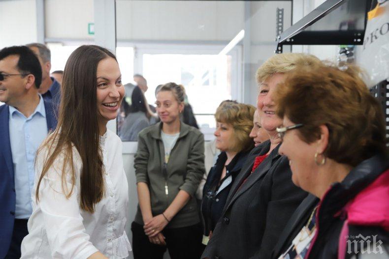 Ева Майдел: Ще направим така, че Европа да достига да всеки град и село в Северозапада, за да се развиват хората тук