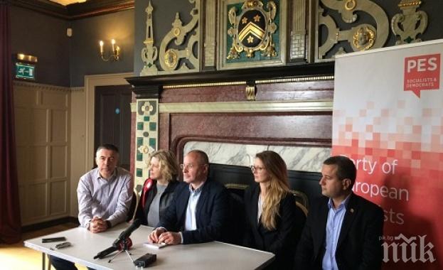 Станишев в Лондон: БСП е партията, която търси равен старт за дребния и среден бизнес