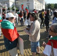 Домати полетяха срещу репортер на ТВ7