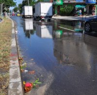 Половин Варна без вода заради спукана тръба