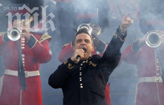 Масов бой на концерт на Роби Уилямс (ВИДЕО)