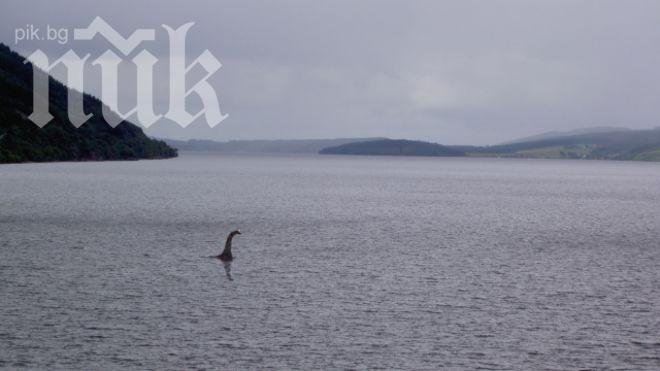 Чудовището от Лох Нес е ....само мехурчета
