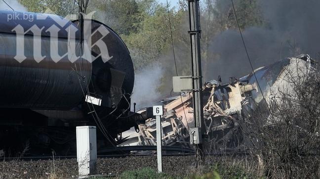 Влак с петрол се взриви в Канада! 30 сгради са съборени