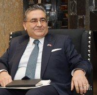 РЕАКЦИЯ: Турският посланик разочарован - били го разбрали погрешно