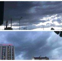 първо пик небето софия стана черно започва нова буря снимки