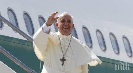 папа франциск взриви италия пусна тока бедни роми