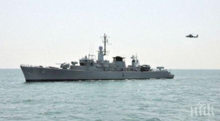 сащ задържали голям севернокорейски кораб