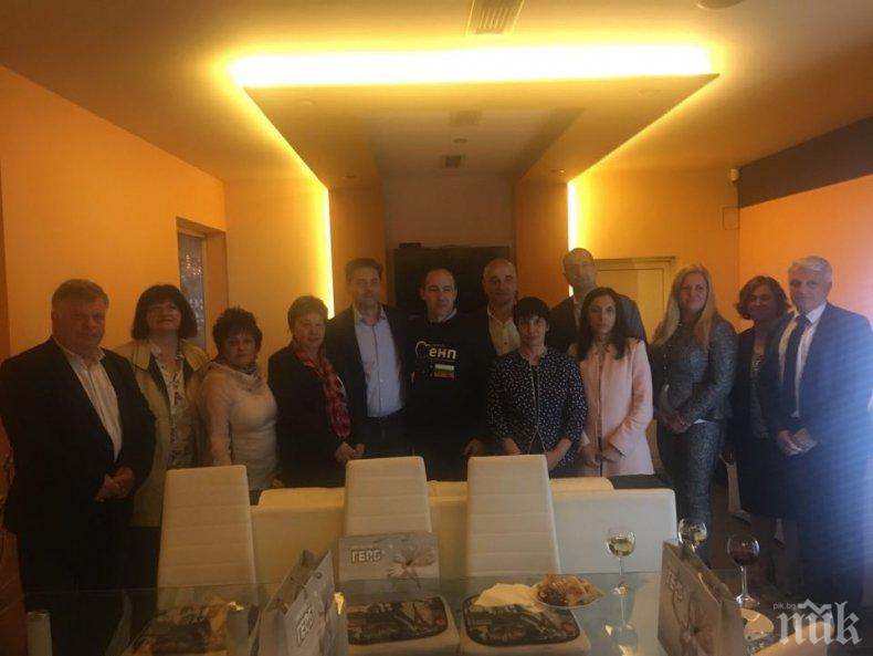 Андрей Ковачев участва в среща с бизнеса в район Слатина