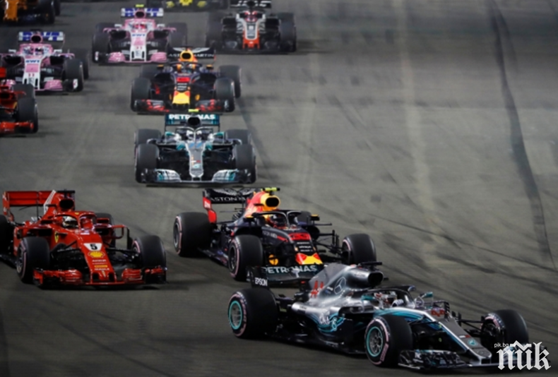 Във Формула 1: Супер старт за Хамилтън