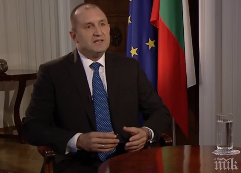 Президентът Радев се среща с ръководството на ЦИК 