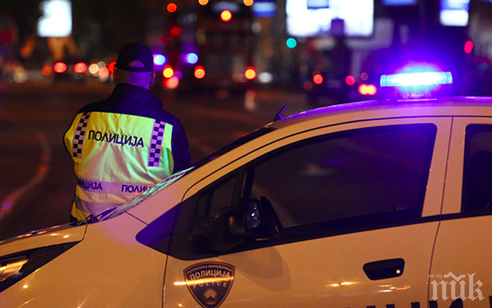 Мащабна полицейска акция в Скопие - 8 души са задържани