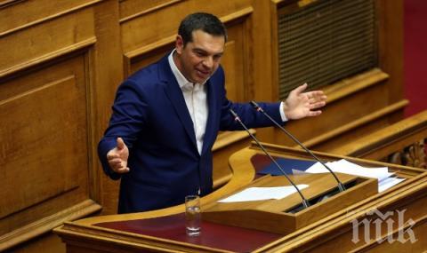 Буря в гръцкия парламент