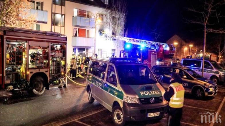 ЕКШЪН В ГЕРМАНИЯ: Мигранти нападнаха полицаи заради открит труп на жена в център за настаняване