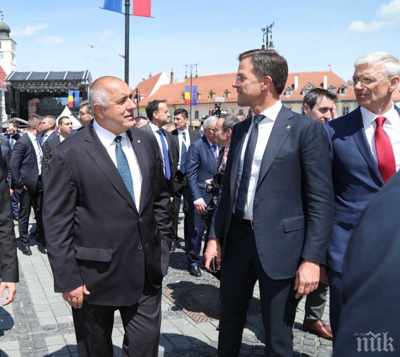 Борисов в Сибиу: Само една обединена и силна Европа може да гарантира мира и справедливостта (СНИМКИ) 