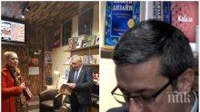ЕКСКЛУЗИВНО В ПИК TV: Валери Симеонов и Тома Биков четат любими книги в книжарница "Милениум" в Нощта на литературата - вижте посланията им в книги (ОБНОВЕНА/СНИМКИ)