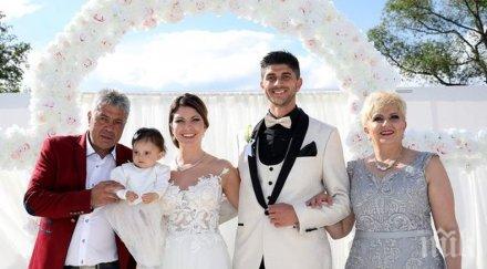 горчиво николина чакърдъкова вдигна тежка сватба певицата народа черпи 350 гости снимки