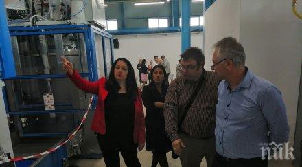 кандидатът евродепутат герб лиляна павлова откри сливен голямото перално стопанство източна европа