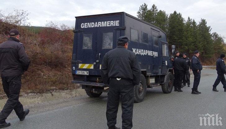 Засилено полицейско присъствие в Болярино: Жандармерия пази реда, след като фермер прегази крадец