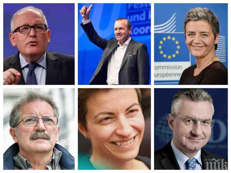 ИЗВЪНРЕДНО В ПИК! Голям дебат в Брюксел между кандидатите за поста на Юнкер (ОБНОВЕНА)