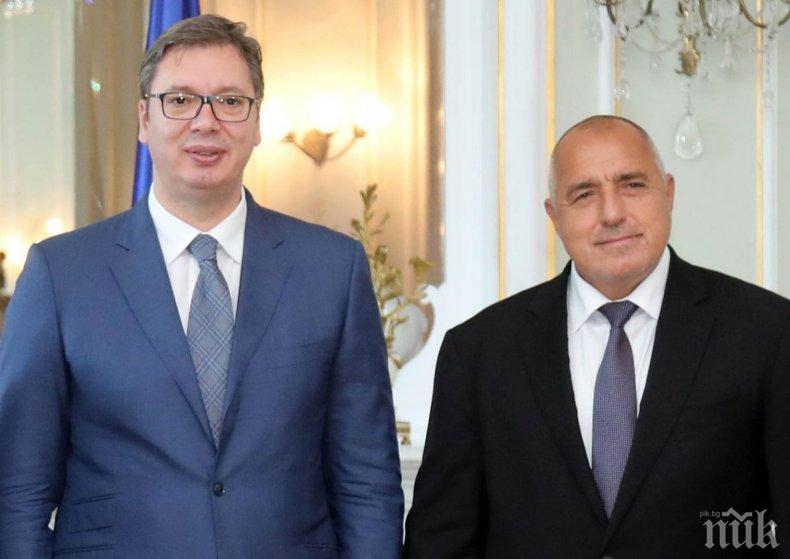 1ТV (Македония): Бойко Борисов и Александър Вучич са разговаряли по телефона