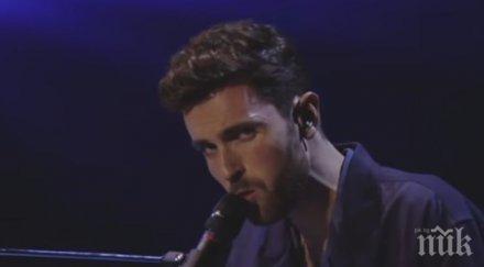 дънкан лорънс холандия спечели евровизия видео