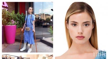 първо пик година адската катастрофа дивна вижте случи моделката кристин илиева снимка