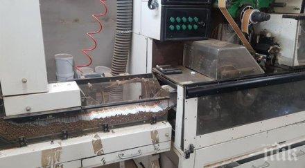 мащабна акция мвр разбиха международна престъпна група производство цигари видео