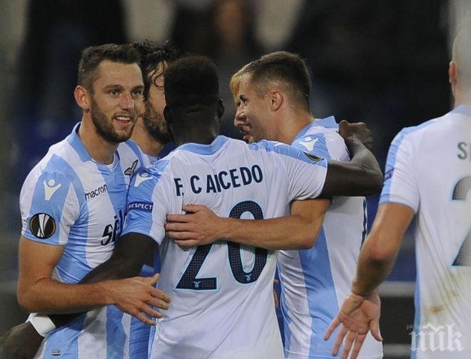 Лацио и Болоня завършиха 3:3 в мач от първенството на Италия